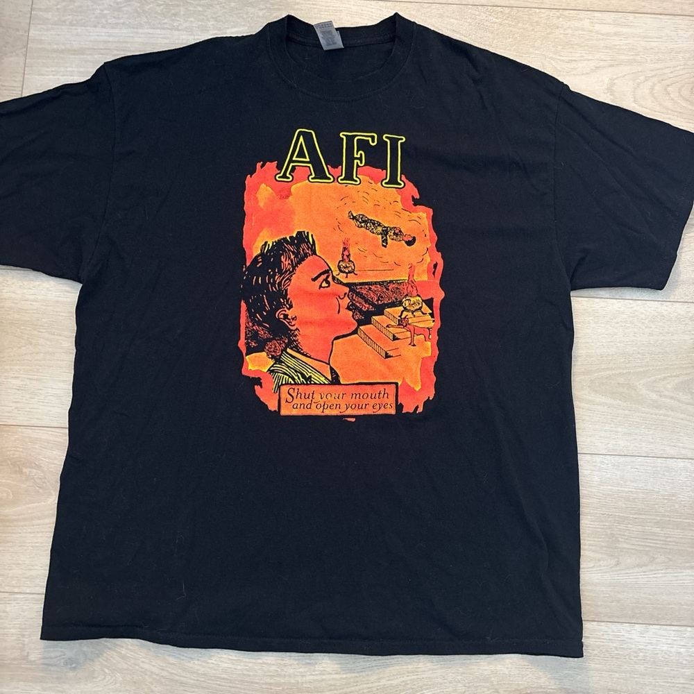 AFI Black Graphic T-Shirt